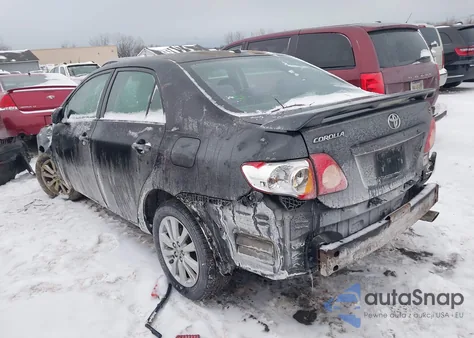 2009 Toyota Corolla S from USA, damaged, VIN 1NXBU40E69Z037801